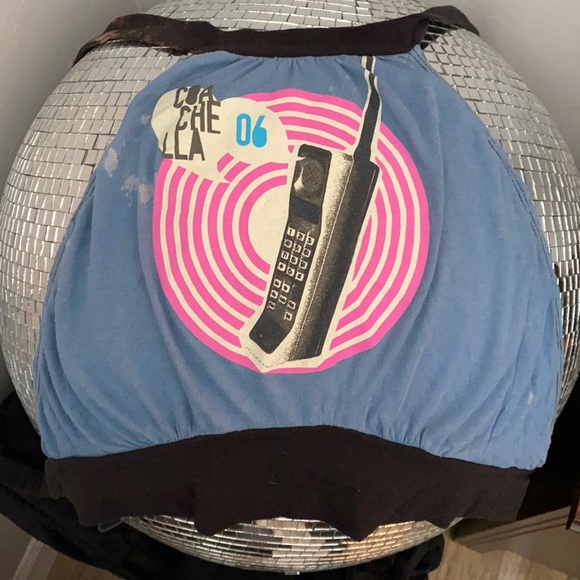 Tops - 2006 Coachella tie back tank